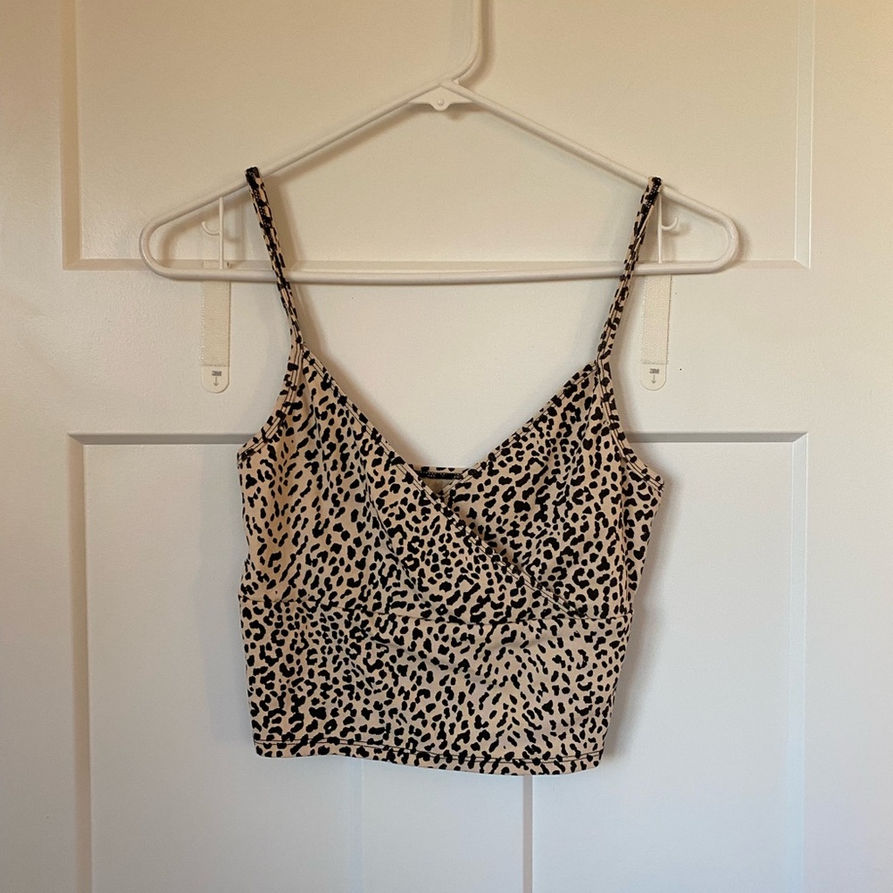 Leopard Print Women's Top